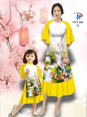 Vải Áo Dài Cách Tân Hoa Đào Và Phong Cảnh Thiết Kế 2022 AD TTCT290 28 1664499353 522 Vai Ao Dai Cach Tan Hoa Dao Va Phong Canh