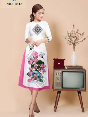 Vải Áo Dài Cách Tân Hoa Đào Thiết Kế 2022 AD NTCT10 32 1664503072 120 Vai Ao Dai Cach Tan Hoa Dao Thiet Ke 2022