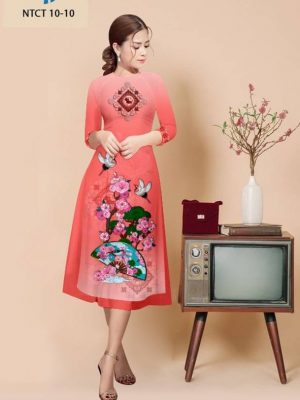 Vải Áo Dài Cách Tân Hoa Đào Thiết Kế 2022 AD NTCT10 44 1664503078 622 Vai Ao Dai Cach Tan Hoa Dao Thiet Ke 2022
