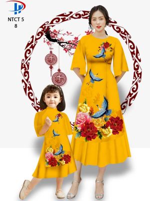 Vải Áo Dài Chim Và Hoa Độc Đáo AD NTCT5 22 1664506714 589 Vai Ao Dai Chim Va Hoa Doc Dao AD NTCT5