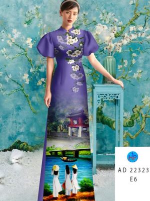 Vải Áo Dài Phong Cảnh Thiết Kế 2022 AD 22323 19 Vai Ao Dai Phong Canh Thiet Ke 2022 AD 22323