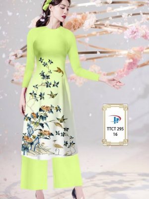 Vải Áo Dài Cách Tân Hoa Và Chim Độc Đáo AD TTCT295 18 1664765423 868 Vai Ao Dai Cach Tan Hoa Va Chim Doc Dao