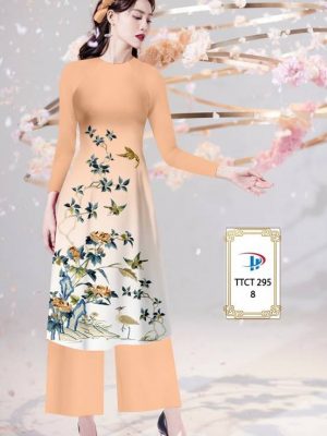 Vải Áo Dài Cách Tân Hoa Và Chim Độc Đáo AD TTCT295 21 1664765425 503 Vai Ao Dai Cach Tan Hoa Va Chim Doc Dao