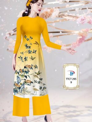 Vải Áo Dài Cách Tân Hoa Và Chim Độc Đáo AD TTCT295 24 1664765426 546 Vai Ao Dai Cach Tan Hoa Va Chim Doc Dao
