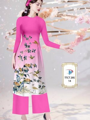 Vải Áo Dài Cách Tân Hoa Và Chim Độc Đáo AD TTCT295 27 1664765427 44 Vai Ao Dai Cach Tan Hoa Va Chim Doc Dao