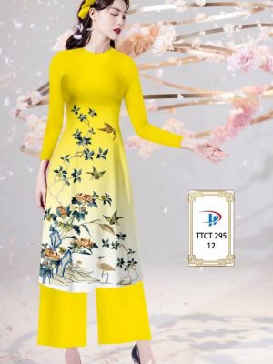 Vải Áo Dài Cách Tân Hoa Và Chim Độc Đáo AD TTCT295 26 1664765427 902 Vai Ao Dai Cach Tan Hoa Va Chim Doc Dao