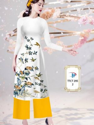Vải Áo Dài Cách Tân Hoa Và Chim Độc Đáo AD TTCT295 29 1664765428 571 Vai Ao Dai Cach Tan Hoa Va Chim Doc Dao