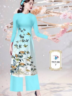 Vải Áo Dài Cách Tân Hoa Và Chim Độc Đáo AD TTCT295 31 1664765429 139 Vai Ao Dai Cach Tan Hoa Va Chim Doc Dao