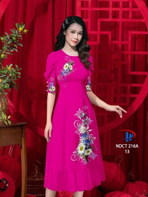 Vải Áo Dài Cách Tân Hoa In 3D Mới Ra AD NDCT216A 27 1664891730 902 Vai Ao Dai Cach Tan Hoa In 3D Moi Ra