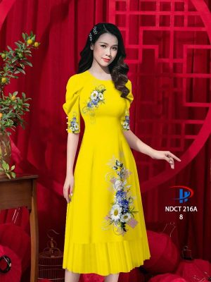 Vải Áo Dài Cách Tân Hoa In 3D Mới Ra AD NDCT216A 29 1664891732 585 Vai Ao Dai Cach Tan Hoa In 3D Moi Ra