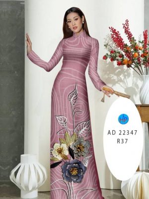 1665456240 823 Vai Ao Dai Hoa In 3D Vua Ra AD 22347