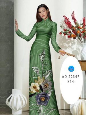 1665456246 903 Vai Ao Dai Hoa In 3D Vua Ra AD 22347