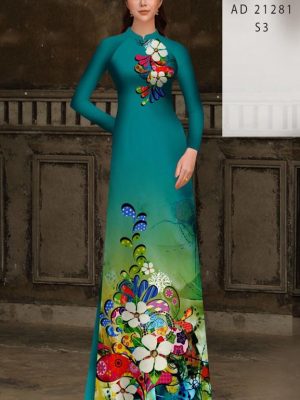 Vải Áo Dài Hoa In 3D Độc Đáo AD 21281 33 1665734685 71 Vai Ao Dai Hoa In 3D Doc Dao AD 21281