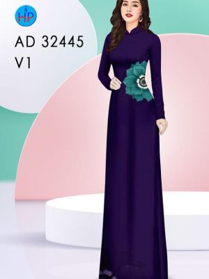 Vải Áo Dài Hoa Ngay Eo Độc Đáo AD 32445 24 1665738381 955 Vai Ao Dai Hoa Ngay Eo Doc Dao AD 32445