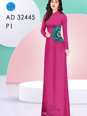 Vải Áo Dài Hoa Ngay Eo Độc Đáo AD 32445 39 1665738390 300 Vai Ao Dai Hoa Ngay Eo Doc Dao AD 32445