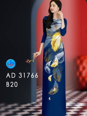 Vải Áo Dài In Hình Lông Chim Thiết Kế 2022 AD 31766 24 1666236323 447 Vai Ao Dai In Hinh Long Chim Thiet Ke 2022