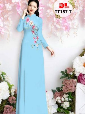 Vải Áo Dài Hoa Trên Ngực Độc Đáo AD TT157 24 1666575684 720 Vai Ao Dai Hoa Tren Nguc Doc Dao AD TT157