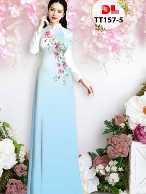Vải Áo Dài Hoa Trên Ngực Độc Đáo AD TT157 25 1666575685 137 Vai Ao Dai Hoa Tren Nguc Doc Dao AD TT157