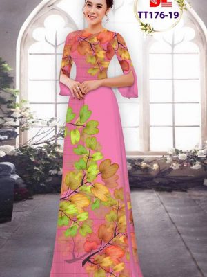 Vải Áo Dài In Hình Lá Thiết Kế 2022 AD TT176 15 1666576403 353 Vai Ao Dai In Hinh La Thiet Ke 2022 AD