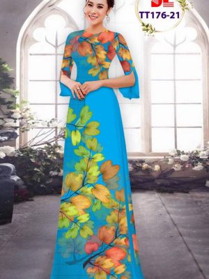 Vải Áo Dài In Hình Lá Thiết Kế 2022 AD TT176 16 1666576404 331 Vai Ao Dai In Hinh La Thiet Ke 2022 AD