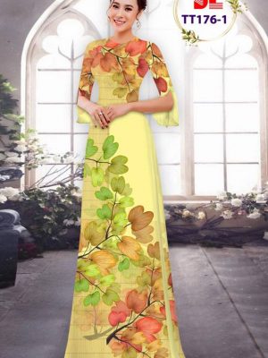 Vải Áo Dài In Hình Lá Thiết Kế 2022 AD TT176 17 1666576404 933 Vai Ao Dai In Hinh La Thiet Ke 2022 AD