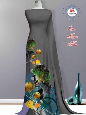 1666667187 170 Vai Ao Dai Hinh La Thiet Ke 2022 AD TY241