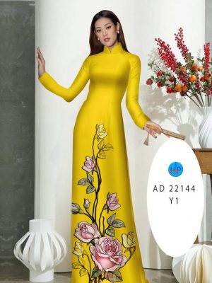 Vải Áo Dài Hoa Hồng Độc Đáo AD 22144 23 1666834540 899 Vai Ao Dai Hoa Hong Doc Dao AD 22144