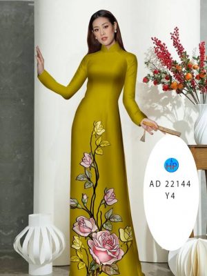 Vải Áo Dài Hoa Hồng Độc Đáo AD 22144 30 1666834544 385 Vai Ao Dai Hoa Hong Doc Dao AD 22144