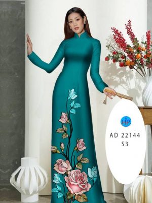 Vải Áo Dài Hoa Hồng Độc Đáo AD 22144 36 1666834546 717 Vai Ao Dai Hoa Hong Doc Dao AD 22144