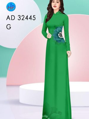 Vải Áo Dài Hoa Ngay Eo Độc Đáo AD 32445 22 Vai Ao Dai Hoa Ngay Eo Doc Dao AD 32445