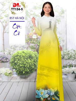 Vải Áo Dài Phong Cảnh Hà Nội Độc Đáo AD TT134 8 Vai Ao Dai Phong Canh Ha Noi Doc Dao AD