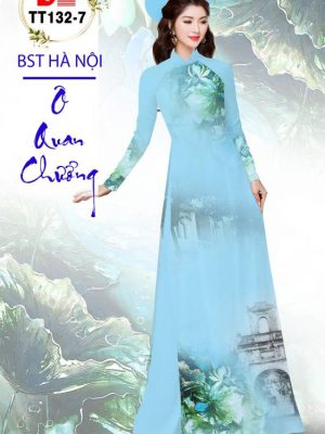 Vải Áo Dài Phong Cảnh Hà Nội Vừa Ra AD TT132 9 Vai Ao Dai Phong Canh Ha Noi Vua Ra AD