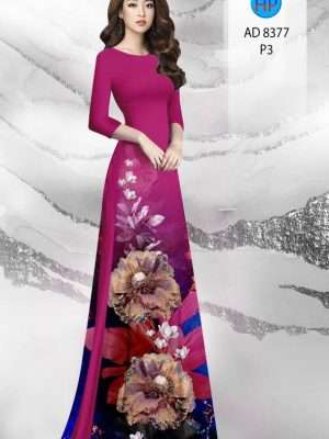 Vải Áo Dài Hoa In 3D Mới Ra AD 8377 20 1667279014 988 Vai Ao Dai Hoa In 3D Moi Ra AD 8377