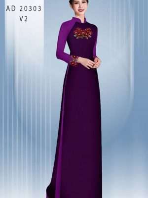 Vải Áo Dài Hoa In 3D Mới Ra AD 20303 12 1667280322 190 Vai Ao Dai Hoa In 3D Moi Ra AD 20303