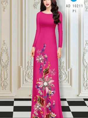 Vải Áo Dài Hoa In 3D Độc Đáo AD 10211 23 1667359324 322 Vai Ao Dai Hoa In 3D Doc Dao AD 10211