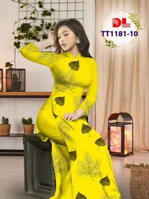 Vải Áo Dài In Hình Lá Thiết Kế 2022 AD TT1181 15 1667445519 248 Vai Ao Dai In Hinh La Thiet Ke 2022 AD