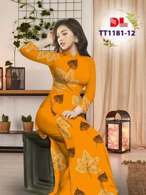Vải Áo Dài In Hình Lá Thiết Kế 2022 AD TT1181 17 1667445521 41 Vai Ao Dai In Hinh La Thiet Ke 2022 AD