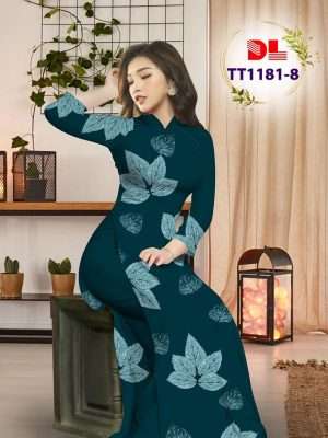 Vải Áo Dài In Hình Lá Thiết Kế 2022 AD TT1181 25 1667445527 344 Vai Ao Dai In Hinh La Thiet Ke 2022 AD