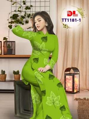 Vải Áo Dài In Hình Lá Thiết Kế 2022 AD TT1181 24 1667445527 365 Vai Ao Dai In Hinh La Thiet Ke 2022 AD