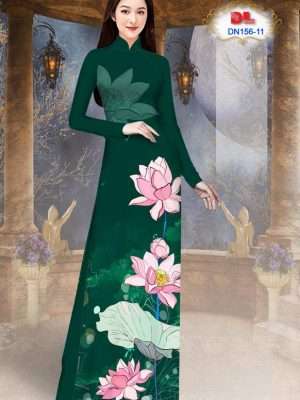 Vải Áo Dài Hoa Sen Mới Ra AD DN156 23 1667446569 389 Vai Ao Dai Hoa Sen Moi Ra AD DN156