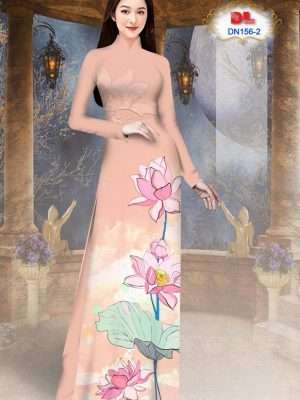 Vải Áo Dài Hoa Sen Mới Ra AD DN156 29 1667446571 388 Vai Ao Dai Hoa Sen Moi Ra AD DN156