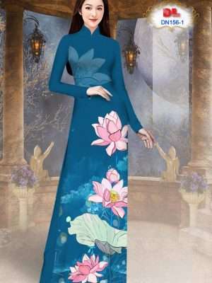 Vải Áo Dài Hoa Sen Mới Ra AD DN156 28 1667446571 904 Vai Ao Dai Hoa Sen Moi Ra AD DN156