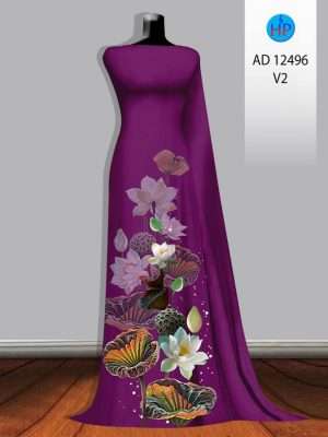 Vải Áo Dài Hoa Sen Vừa Ra AD 12496 27 1667874612 258 Vai Ao Dai Hoa Sen Vua Ra AD 12496