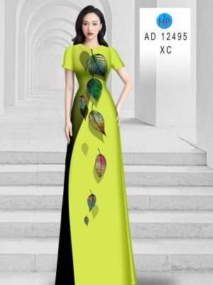 Vải Áo Dài In Hình Lá Kiểu Mới AD 12495 33 1667875826 307 Vai Ao Dai In Hinh La Kieu Moi AD 12495