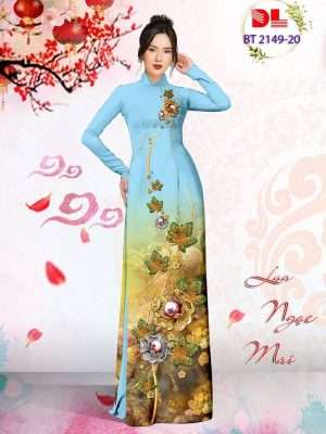Vải Áo Dài Hoa In 3D Thiết Kế 2022 AD BT2149 22 1668658739 133 Vai Ao Dai Hoa In 3D Thiet Ke 2022 AD