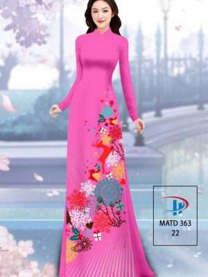 1669176194 395 Vai Ao Dai Giang Sinh Kieu Moi AD MATD363