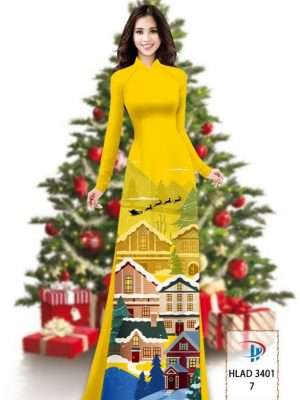 1669178425 164 Vai Ao Dai Giang Sinh Thiet Ke 2022 AD HLAD3401