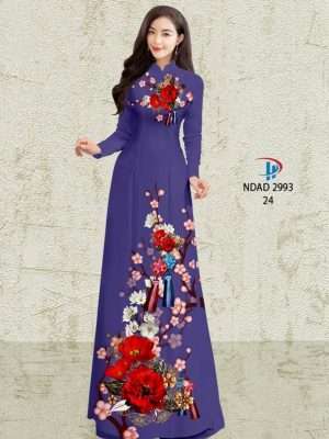 Vải Áo Dài Hoa Đào Độc Đáo AD NDAD2993 35 1669257166 594 Vai Ao Dai Hoa Dao Doc Dao AD NDAD2993
