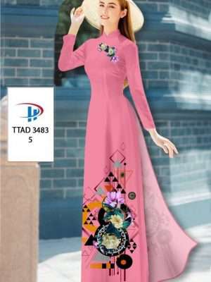 Vải Áo Dài Hoa In 3D Mới Ra AD TTAD3483 31 1669258352 181 Vai Ao Dai Hoa In 3D Kieu Moi AD TTAD3483