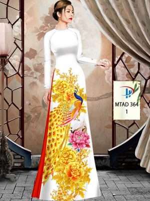Vải Áo Dài Chim Công Độc Đáo AD MTAD364 33 1669259561 843 Vai Ao Dai Chim Cong Kieu Moi AD MTAD364